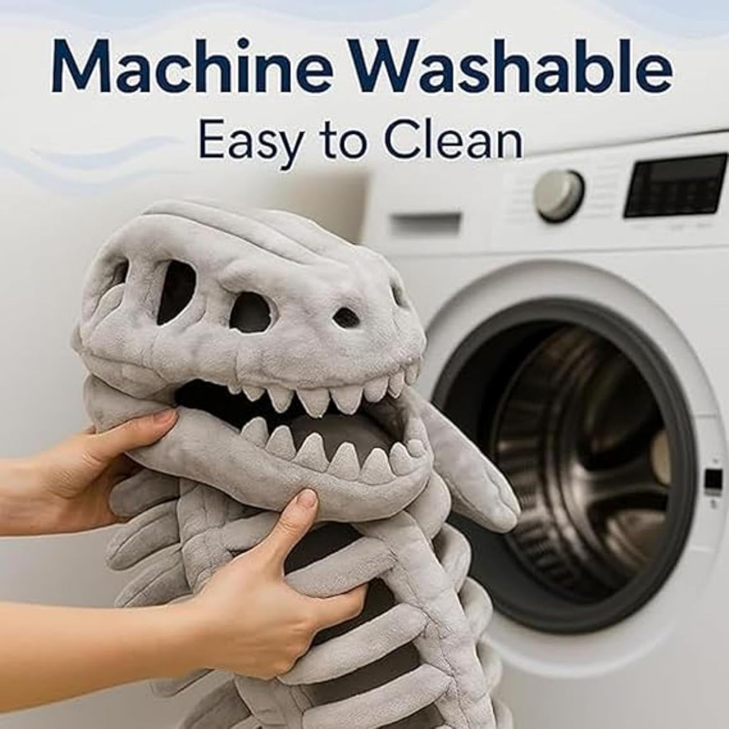 Spinosaurus Plush Dino Outfit, Spinosaurus Plush Costume, Halloween Fun Dinosaur Costume-3D Skeleton Design