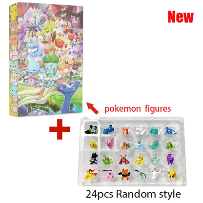 Unwrap Joy with the Pokemon Advent Calendar Box - 24 Random Collectible Pikachu & Charizard Action Figures for Kids' Christmas & Halloween Fun!